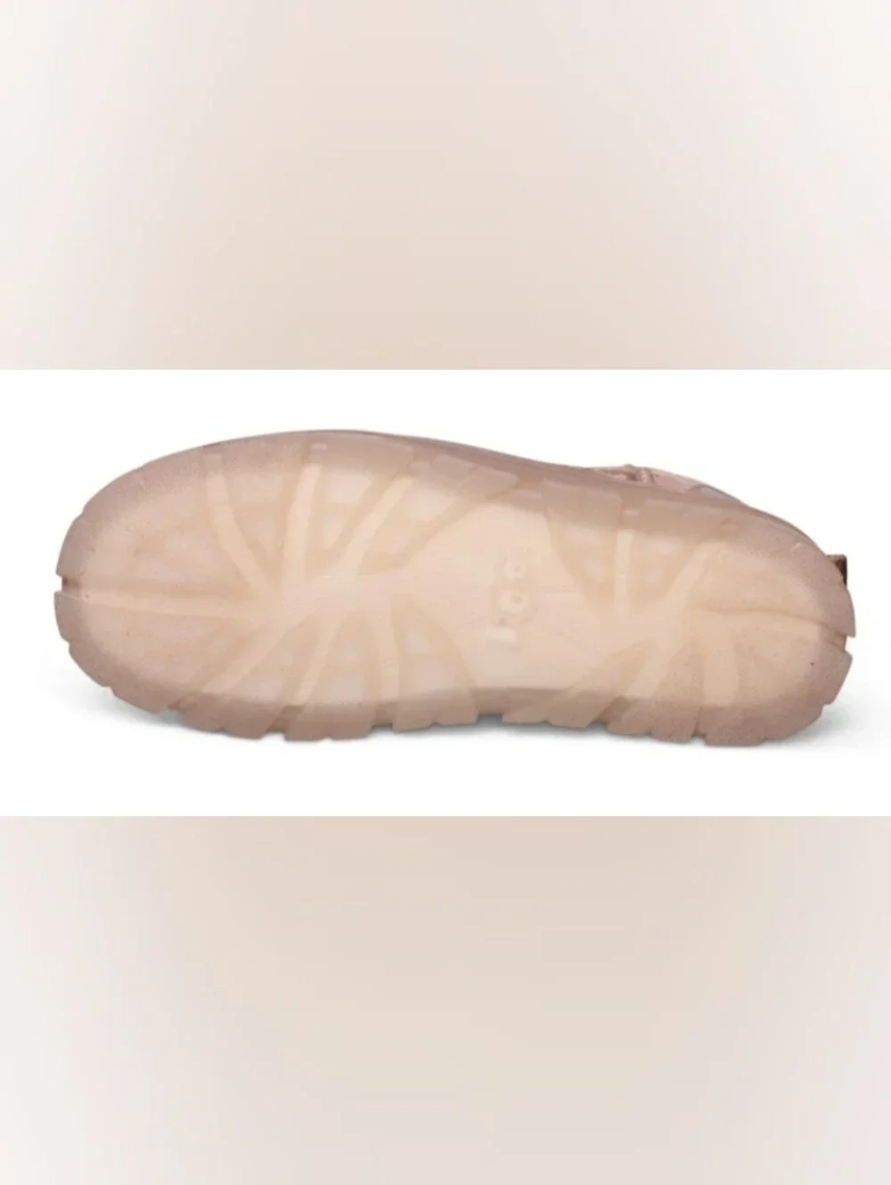 UGG Classic Ultra Mini Clear Monogram Boots Size 8 NWOT MSRP $150